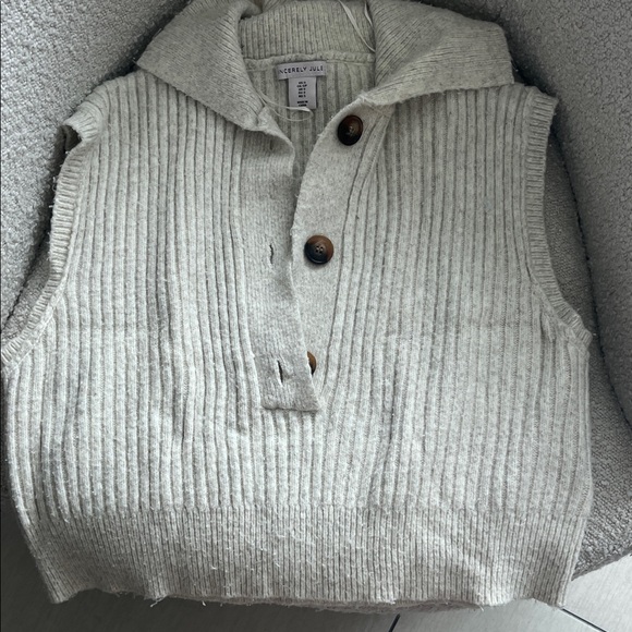 Sincerely Jules Cream Knit Cardigan - Picture 5 of 5